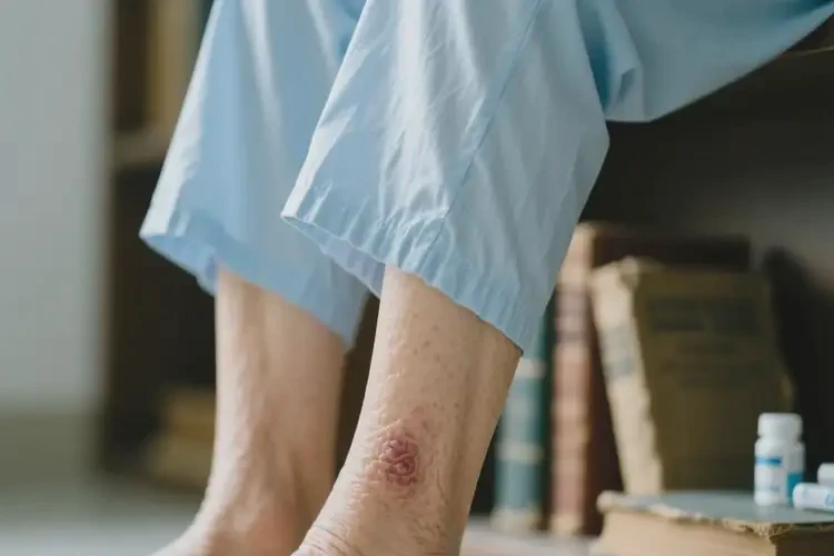 老年人小腿經(jīng)常長濕疹可不可以徹底自愈(圖1)