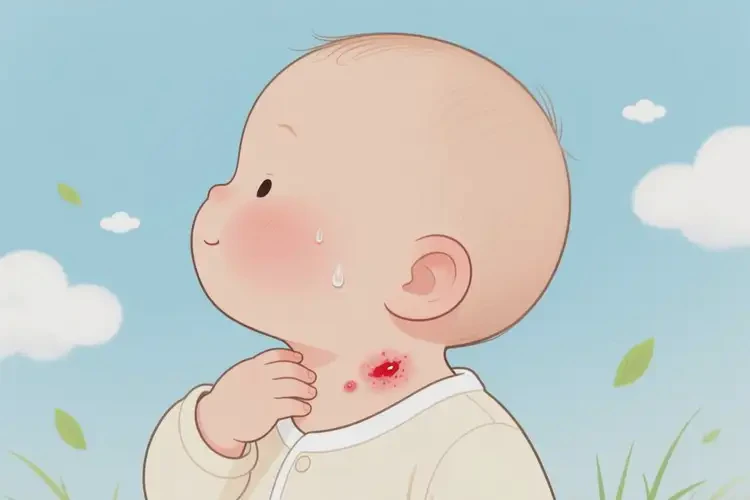 孩子脖子出現(xiàn)濕疹能靠自己自愈嗎(圖4)
