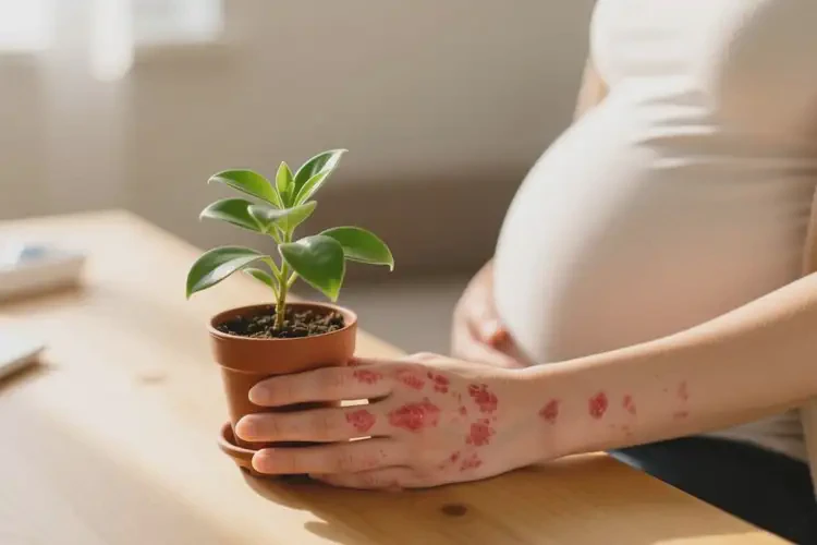 孕婦身上偶爾起濕疹能夠徹底治愈嗎(圖1)