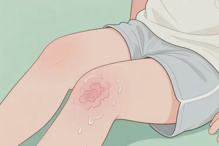 孩子大腿出現(xiàn)濕疹可不可以根治(圖3)