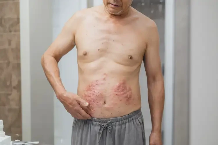 男性肚子上經(jīng)常長濕疹能靠自己自愈嗎(圖4)