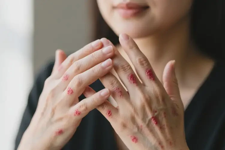 女人手上经常长湿疹能不能根治(图2)