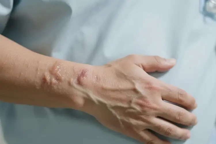 男人手臂上經(jīng)常長(zhǎng)濕疹能不能根治(圖2)