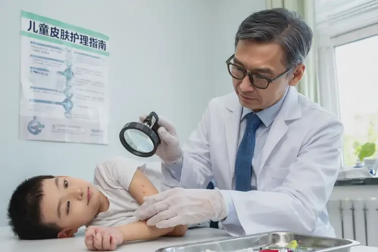 孩子屁股上經(jīng)常起濕疹可不可以根治(圖1)