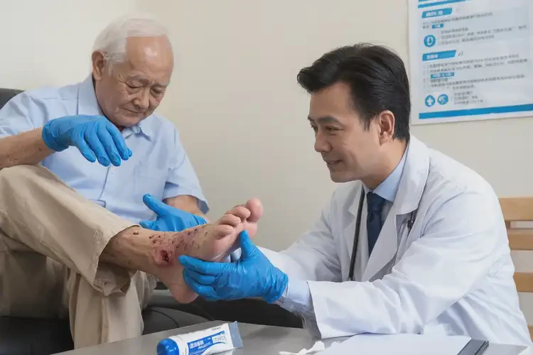 高齡老人腳上出濕疹可不可以徹底自愈(圖2)