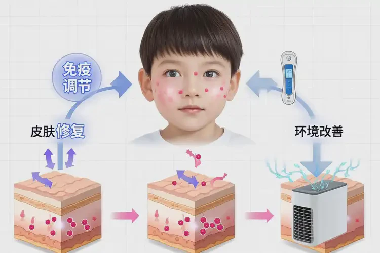 小學生面部容易起濕疹可不可以徹底自愈(圖4)