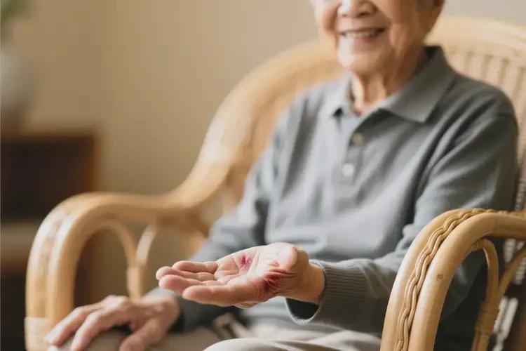 高齡老人身上經(jīng)常起濕疹能徹底自愈嗎(圖3)