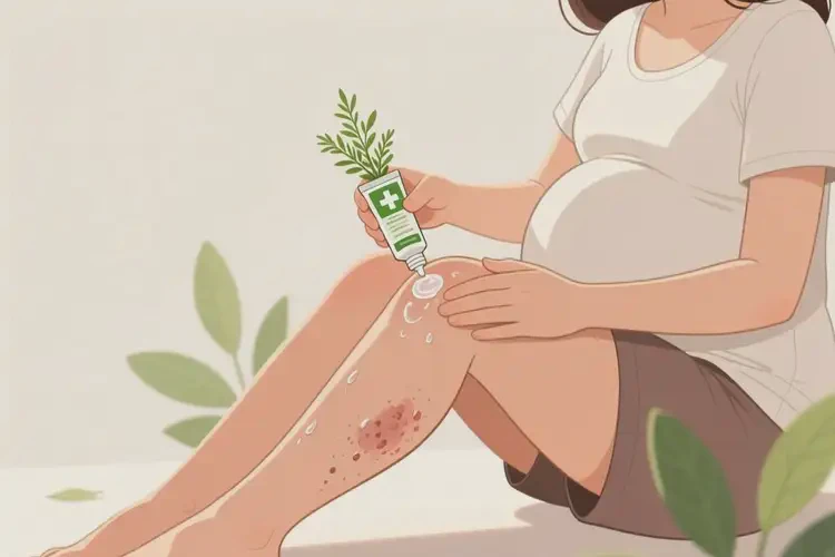 孕婦小腿偶爾起濕疹可以徹底自愈嗎(圖4)