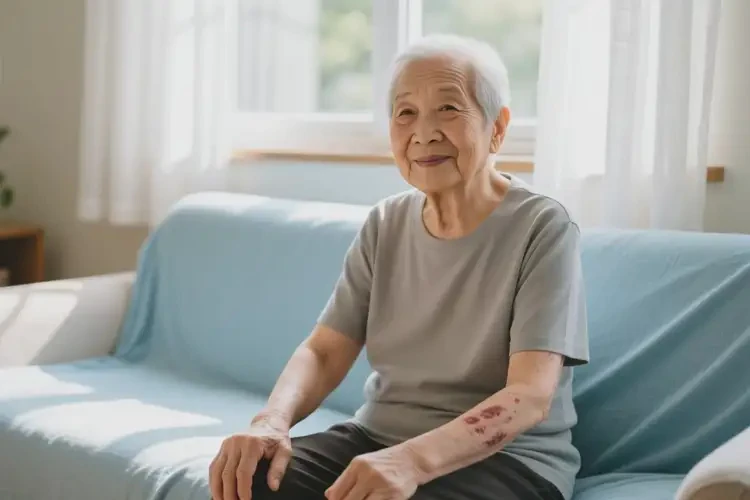 高齡老人四肢偶爾起濕疹能不能根治(圖2)