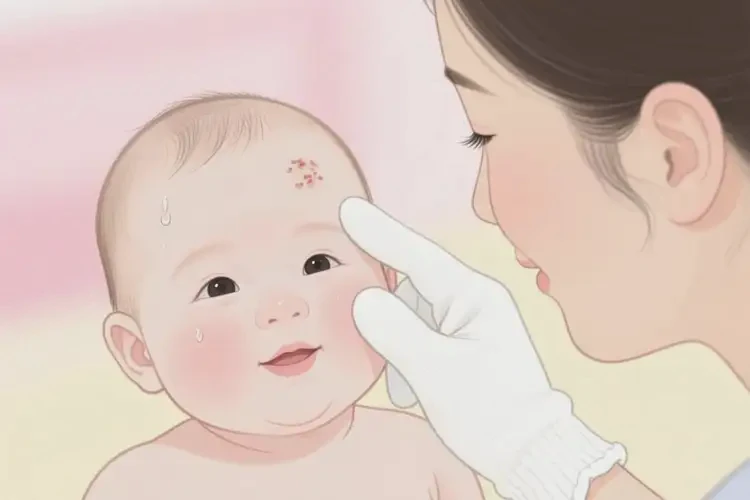 寶寶身上經(jīng)常起濕疹不管它會自己痊愈嗎(圖3)