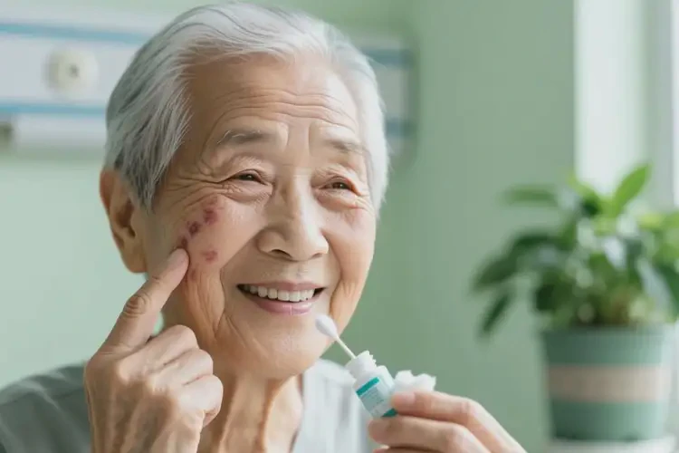 高齡老人面部起濕疹不管它會自己痊愈嗎(圖3)