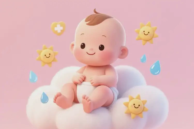 新生兒小腿出濕疹不管它會自己痊愈嗎(圖1)