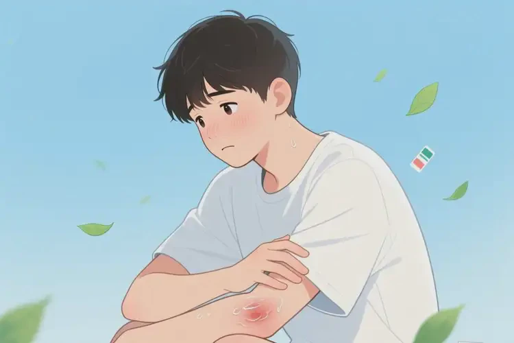 男生身上有濕疹能徹底自愈嗎(圖3)