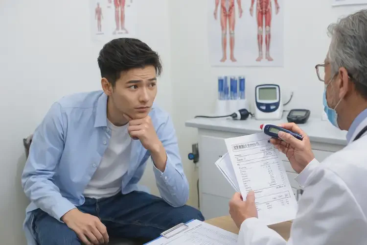 年輕人睡前血糖7點(diǎn)6是怎么回事(圖1)