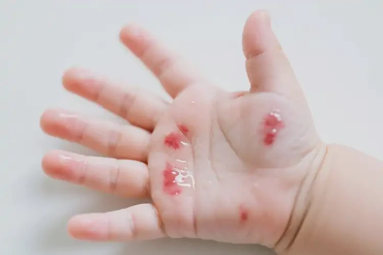 嬰兒手上長(zhǎng)濕疹可不可以根治(圖2)