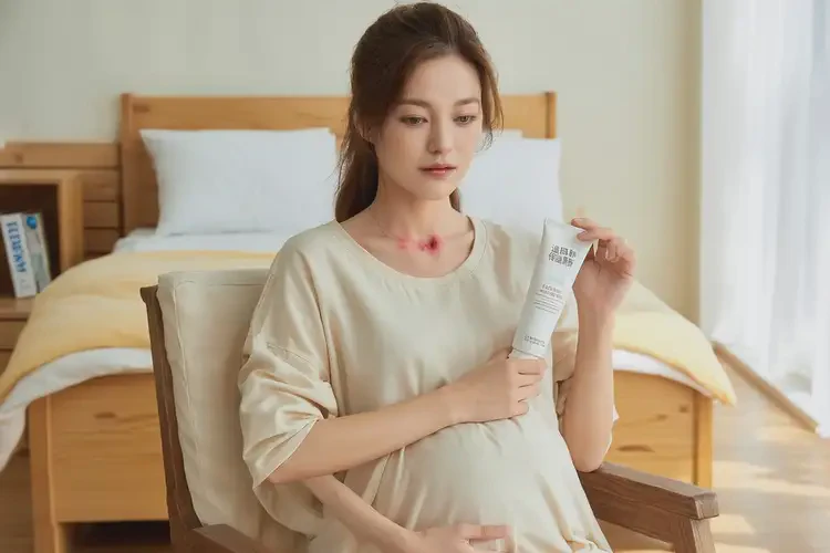 孕婦脖子上容易長濕疹不管它會(huì)自己好嗎(圖3)