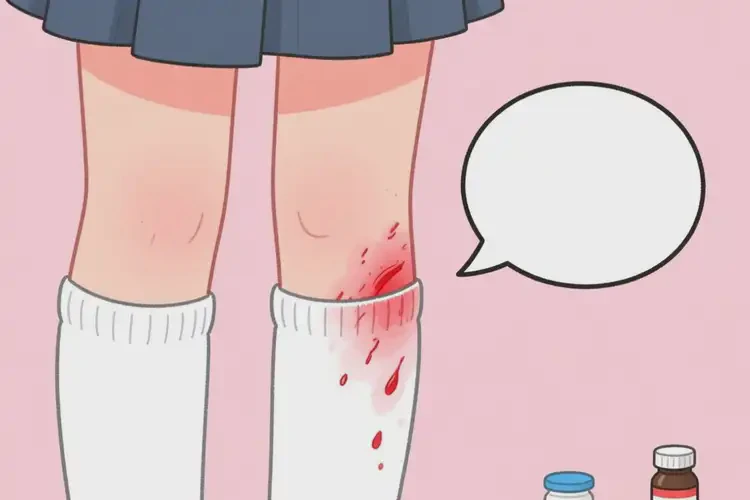 小學(xué)生大腿經(jīng)常起濕疹不管它會(huì)自己自愈嗎(圖1)