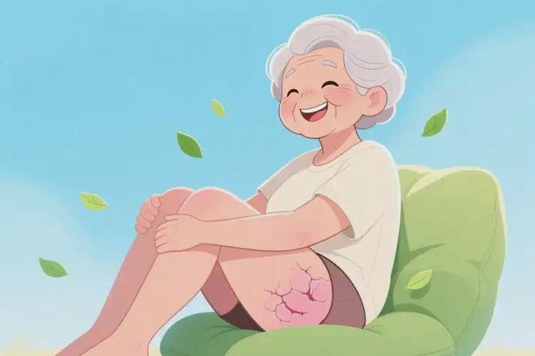 老年人屁股偶爾起濕疹可不可以徹底自愈(圖1)