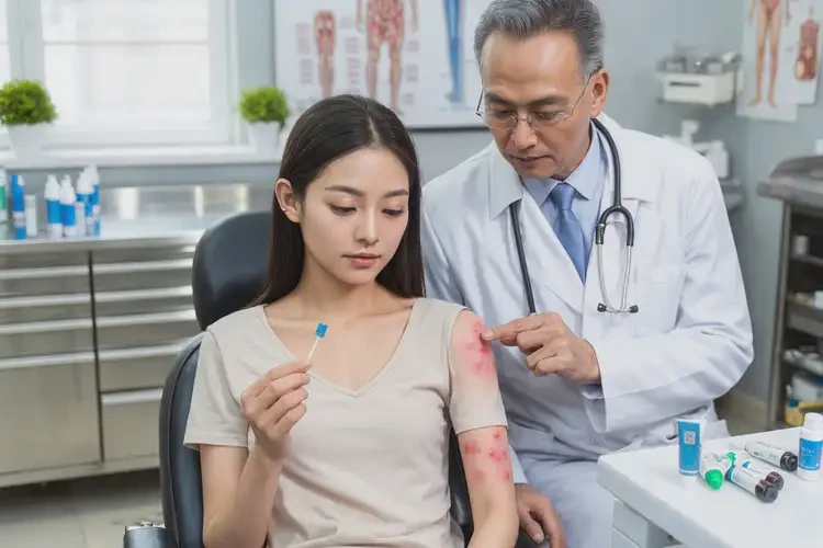 女性身上起濕疹不管它會自己自愈嗎(圖1)