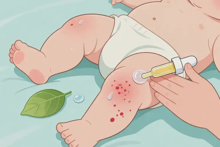 宝宝大腿上偶尔长湿疹可不可以根治(图2)