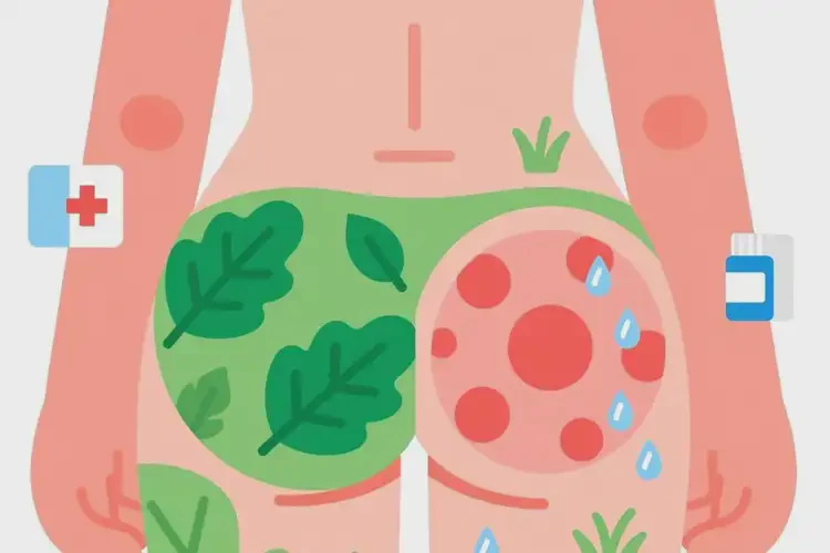 青少年屁股出現(xiàn)濕疹不管它會自己自愈嗎(圖2)