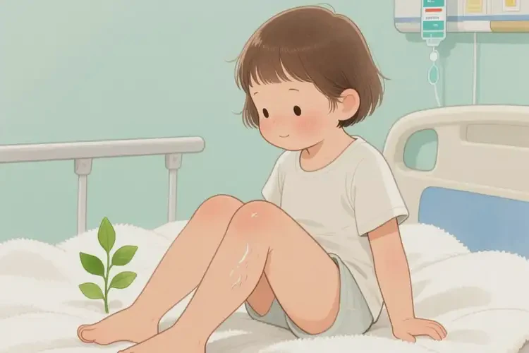 小孩大腿上長濕疹可不可以徹底自愈(圖4)