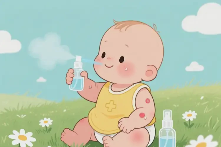 嬰幼兒手臂上出現(xiàn)濕疹可不可以根治(圖1)