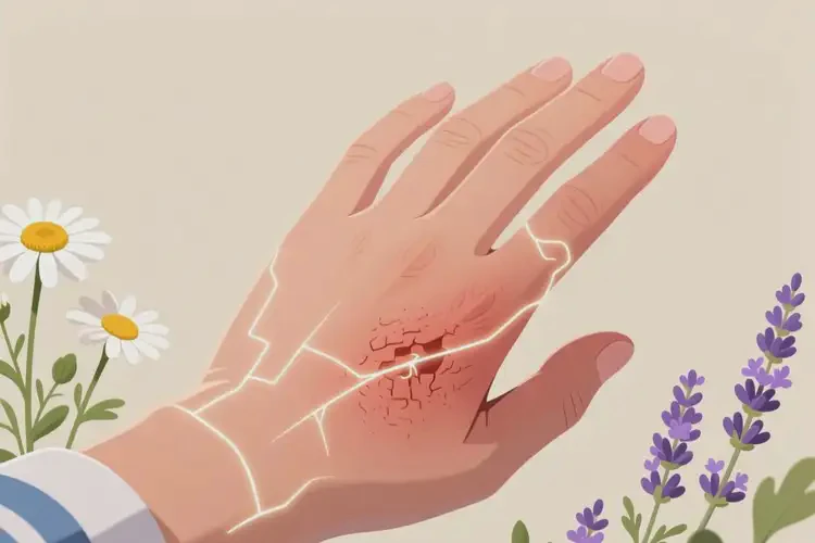 大學生手上容易長濕疹不管它會自己自愈嗎(圖1)