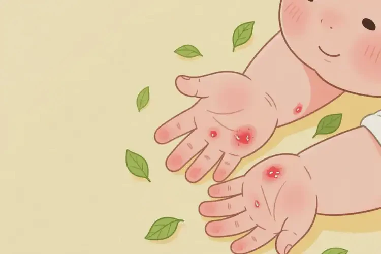 新生兒四肢容易起濕疹不管它會(huì)自己自愈嗎(圖2)