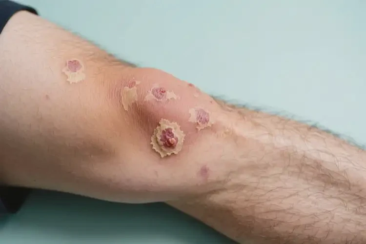 男人大腿上起濕疹能不能根治(圖2)