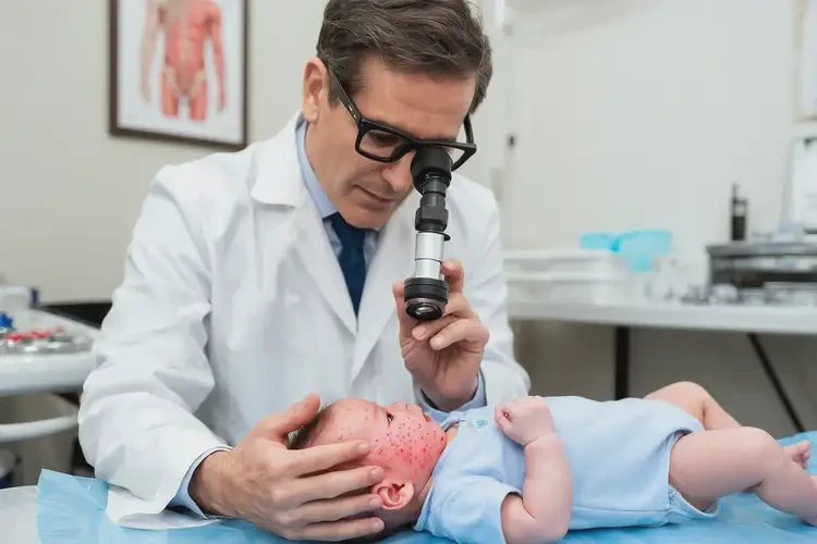 嬰兒脖子出濕疹可不可以根治(圖2)