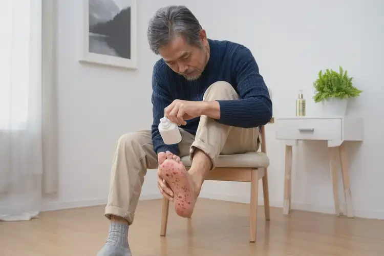 男性脚上经常起湿疹可以彻底自愈吗(图2)