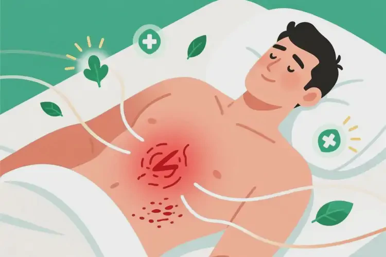 男性肚子上經(jīng)常長濕疹能徹底自愈嗎(圖1)