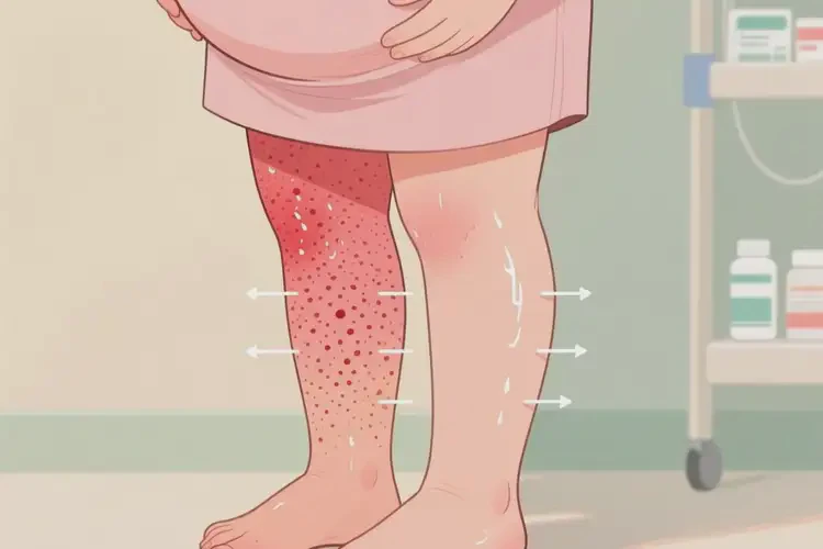 产妇小腿经常起湿疹可不可以彻底自愈(图4)