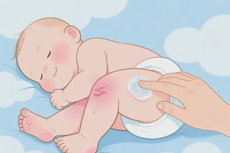 小兒大腿上出現(xiàn)濕疹可以徹底自愈嗎(圖3)