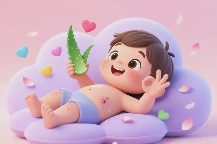 孩子肚子出濕疹能徹底自愈嗎(圖2)