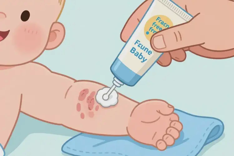 新生兒身上出濕疹能夠徹底治愈嗎(圖4)