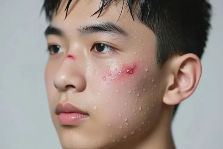青少年臉上經(jīng)常長(zhǎng)濕疹不管它會(huì)自己痊愈嗎(圖3)