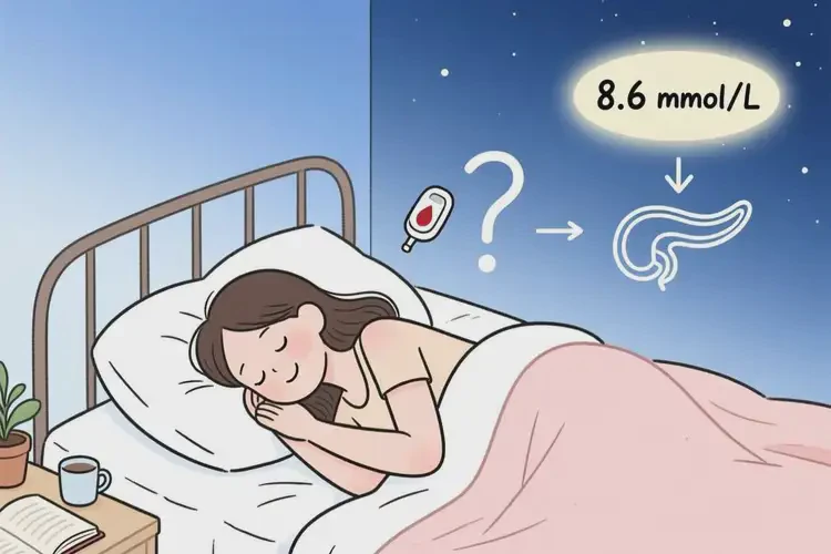 女性睡前血糖8點(diǎn)6是糖尿病嗎(圖2)