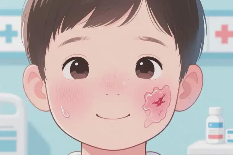 兒童面部起濕疹可不可以根治(圖1)