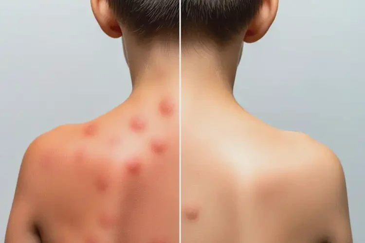 男生身上偶爾長濕疹可以徹底自愈嗎(圖1)