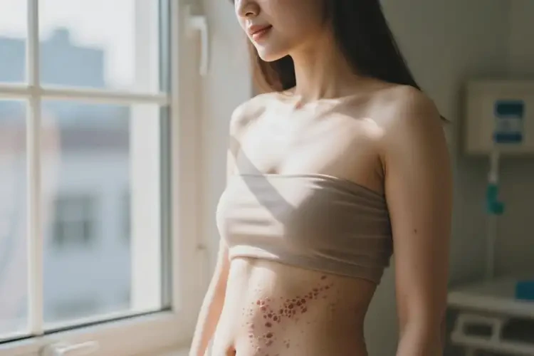 女人肚子容易起濕疹能不能徹底自愈(圖1)