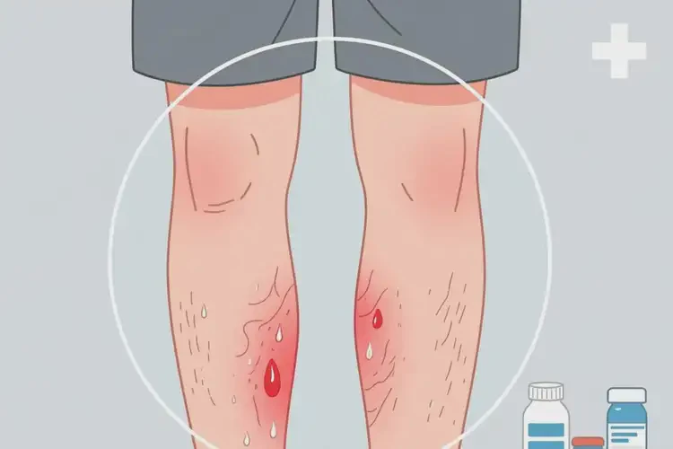 男人小腿容易起濕疹能不能根治(圖4)