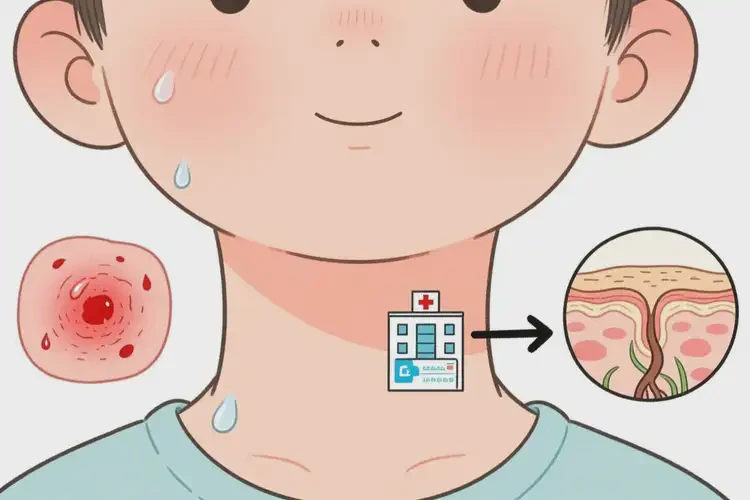 孩子脖子出濕疹可不可以根治(圖4)