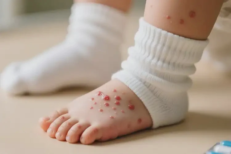 小孩腳上出現(xiàn)濕疹可不可以根治(圖4)