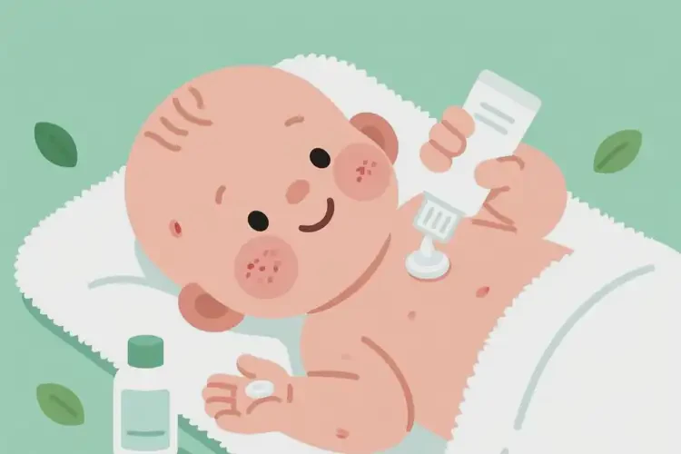 宝宝脸上起湿疹能够彻底治愈吗(图2)