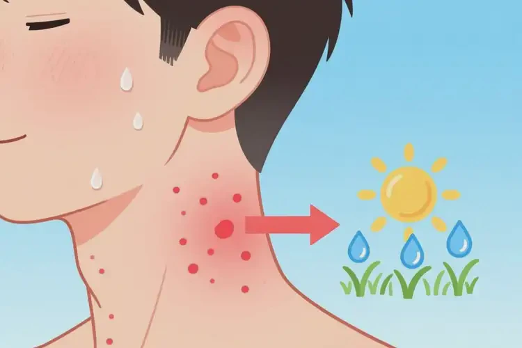 男生脖子出濕疹不管它會自己痊愈嗎(圖3)