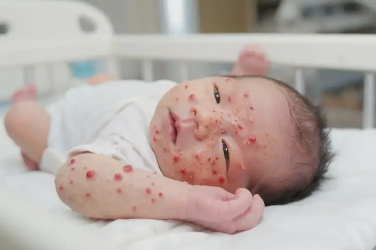 新生儿屁股长湿疹不管它会自己好吗(图4)