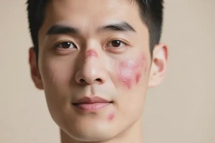 男性面部偶爾長濕疹可以徹底自愈嗎(圖4)