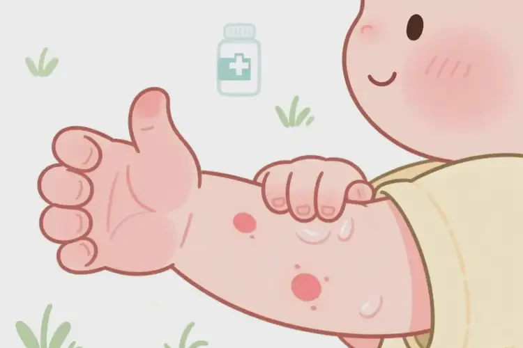 嬰幼兒手臂出濕疹可不可以根治(圖1)